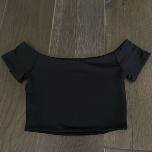 Black Crop Top